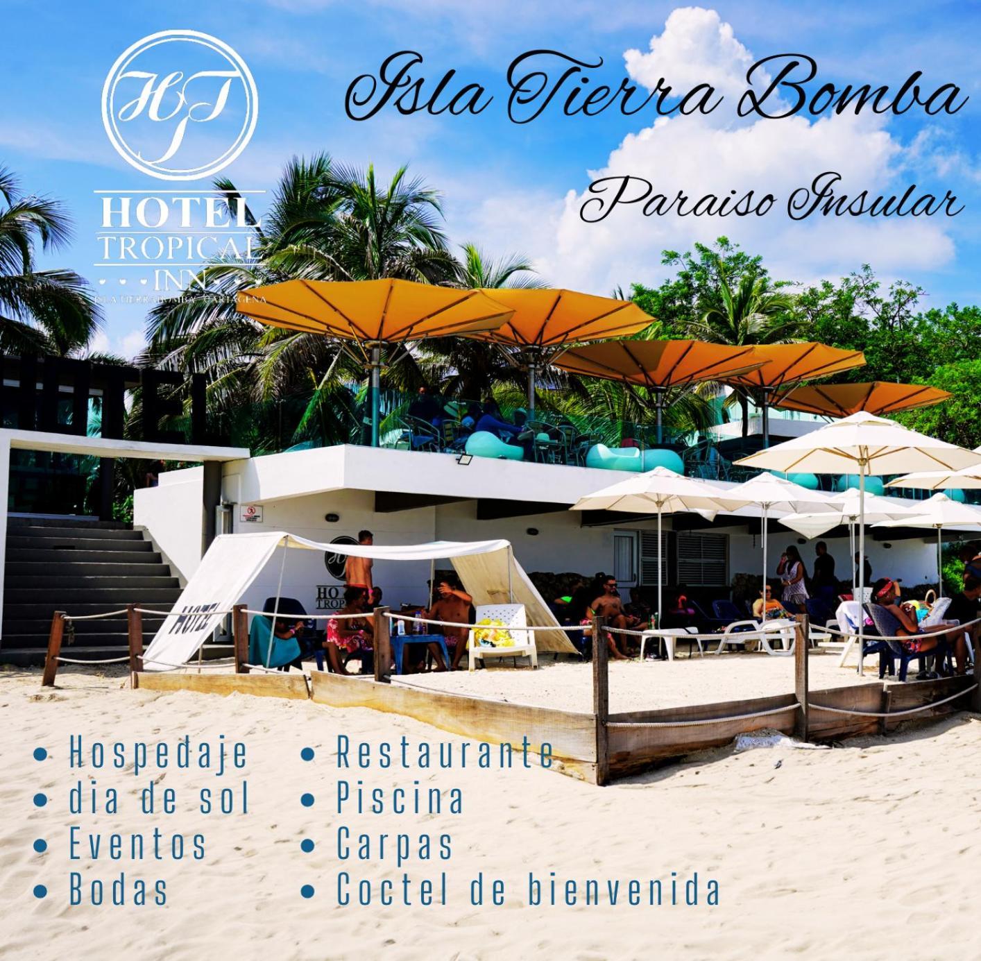 Hotel Tropical Inn Playa de Punta Arena Exterior foto
