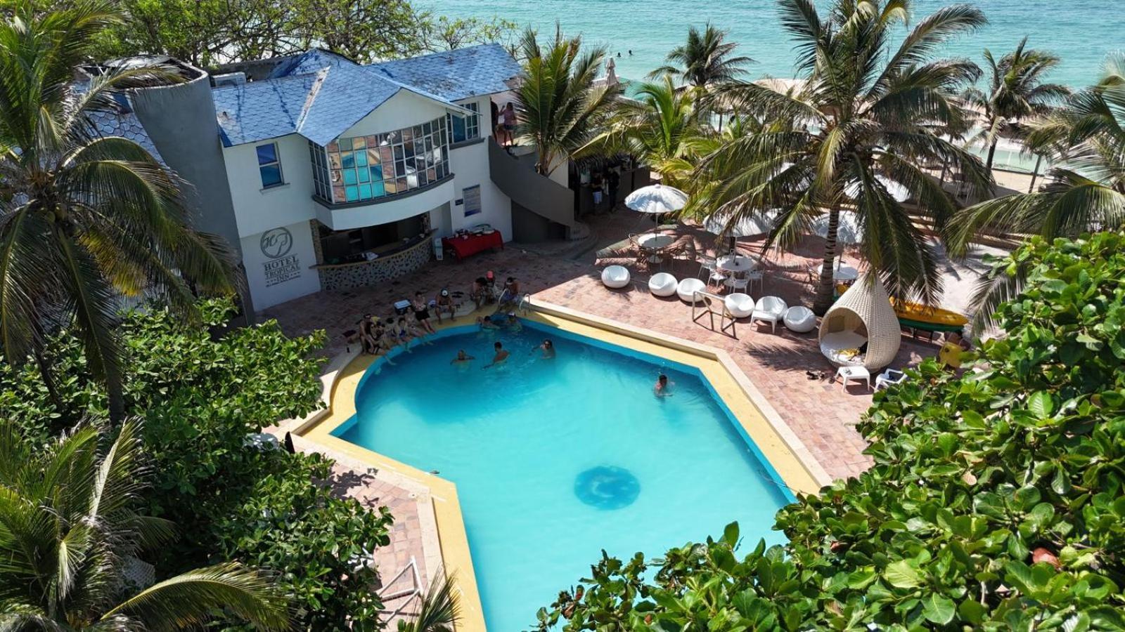 Hotel Tropical Inn Playa de Punta Arena Exterior foto
